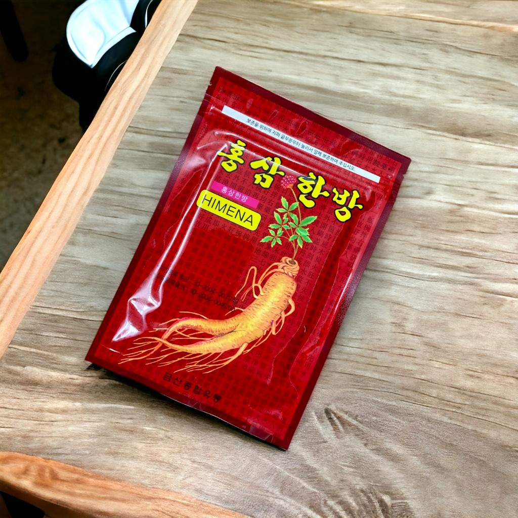 Cao Dán Sâm Đỏ HIMENA ĐỎ 20 miếng / gói