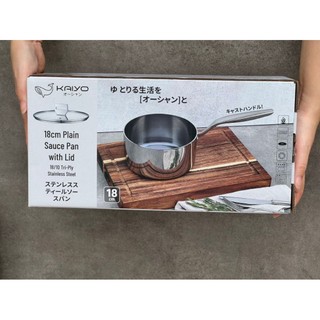 QUÁNH INOX KAIYO SIZE 16CM, 18CM