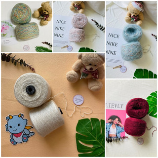 Yarn - len mohair alpaca & len mohair ac | sợi thu đông | sợi mền, ấm và đẹp | terri store