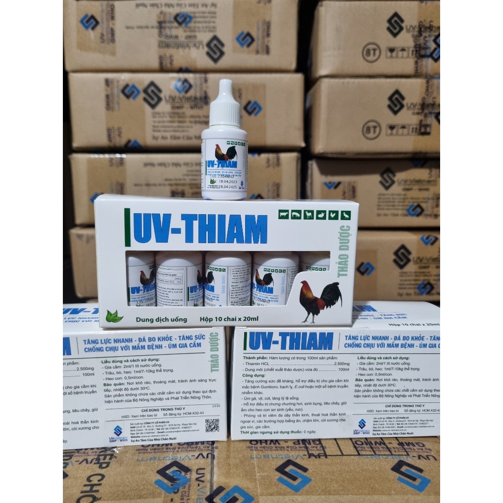 UV-THIAM thuốc bổ gà đá chim cảnh