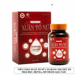 Viên uống vạn xuân tố nữ,hỗ trợ mụn, nám, tàn nhang, tăng nội tiết tố