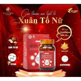 Vạn xuân tố nữ plus dạng viên tăng nội tiết tố, giảm nám tàn nhang