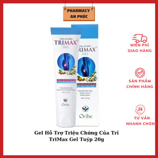 Gel bôi trĩ trimax - giúp giảm đau rát và co búi trĩ , giảm ngứa ngăn ngừa sưng chảy máu