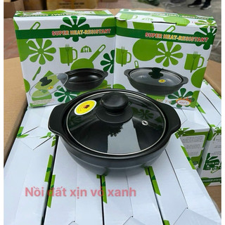 6 đến 10 INCH-Nồi đất kho cá ,Nồi mỳ cay hàng dày đẹp chống nứt vỡ chịu nhiệt 400 độ
