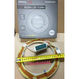Bóng Led vòng DUHAL sáng Trắng