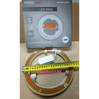 Bóng Led vòng DUHAL sáng Trắng