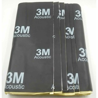 [3M Đen] Tấm cách âm 3M™ ACOUSTIC 3 lớp cách âm ô tô nhà cửa thùng loa