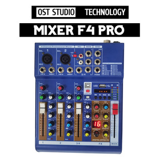  Mixer F4 Pro Phiên Bản Mới Nhất. Bàn Trộn Âm Thanh F4 Pro Âm Thanh Cực Chất Thiết Kế Cực Đẹp. Bảo Hành 12 Tháng 