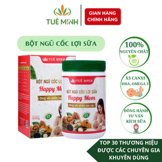 Ngũ Cốc Lợi Sữa Tuệ Minh Cao Cấp, Bột Ngũ Cốc Dinh Dưỡng 25 Loại Hạt Bổ Sung Nhiều Dưỡng Chất, Kích Sữa Mẹ, Tốt Cho Bé