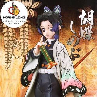 Mô hình Kimetsu No Yaiba, Trùng trụ Kochou Shinobu, figure Demon Slayer, không kèm hộp, trang trí PC, bàn làm việc