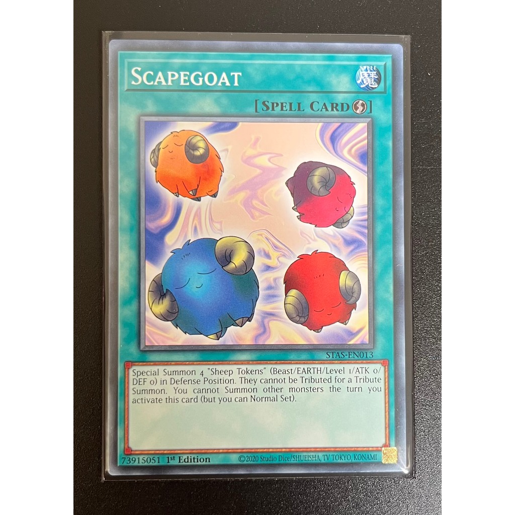 YMS - [Thẻ bài Yugioh] - [TCG-UK] - STAS-EN013 - Scapegoat - Common