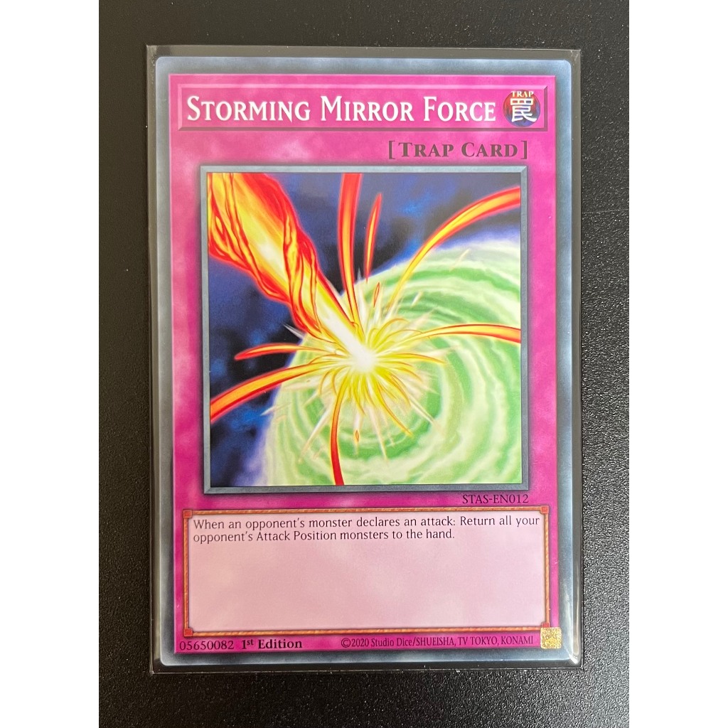 YMS - [Thẻ bài Yugioh] - [TCG-UK] - STAS-EN012 - Storming Mirror Force - Common