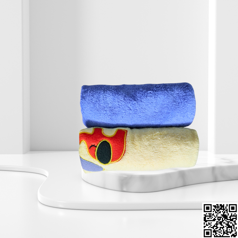 Khăn lau mặt 100% cotton kích thước 60x30