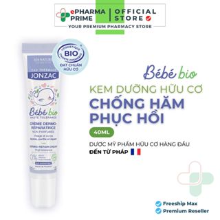 Kem Dưỡng Hữu Cơ Eau Thermale Jonzac Bébé Bio Dermo Repair Cream Chống Hăm Dành Cho Bé 40ml