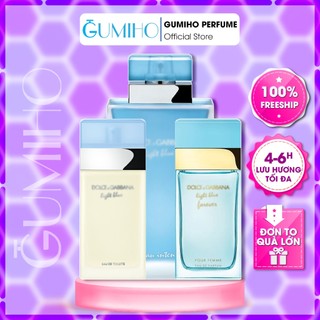 Nước Hoa Nữ Light Blue EDT | Light Blue Intense | Light Blue Forever Hương Chanh Thơm Mát - GumihoPerfume