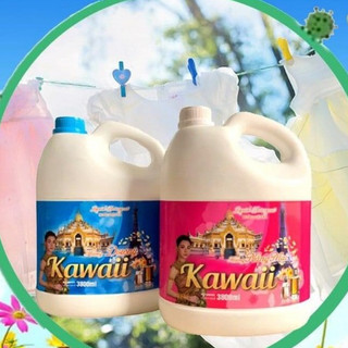 Nước giặt xả kawaii hương hoa comfor 3,8 lít | nước giặt xả hương comfor|Nước Giặt Xả không hoá chất an toàn