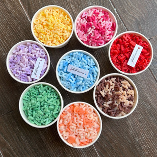 Topping chữ cái làm nến size nhỏ <1cm