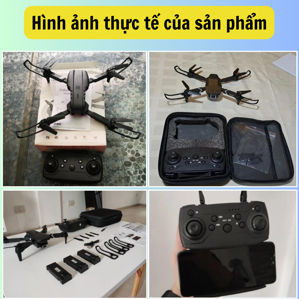 Flycam động cơ không chổi than giá rẻ F198, Máy bay điều khiển từ xa cho người mới chơi Potatos | BigBuy360 - bigbuy360.vn