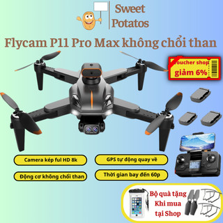 Máy bay điều khiển từ xa mini, Flycam giá rẻ P9 P11 2 camera HD - cảm biến 4 chiều thông minh - dung lượng pin 2500mAh