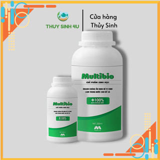Men vi sinh MULTIBIO - xử lý độc tố, làm trong nước và khử mùi hôi tanh