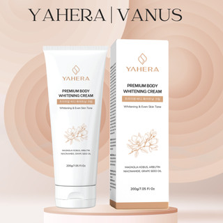 Kem dưỡng trắng da toàn thân YAHERA Premium Body Whitening Cream dưỡng trắng, dưỡng ẩm, chống nắng, chống lão hóa 200g