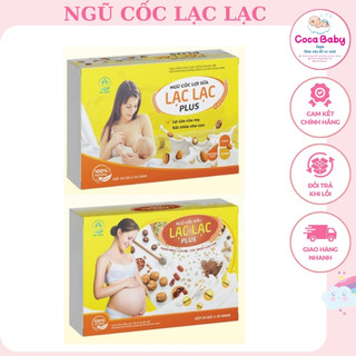 Ngũ cốc bà bầu siêu lợi sữa Lạc Lạc hộp 30 gói giàu dinh dưỡng date luôn mới