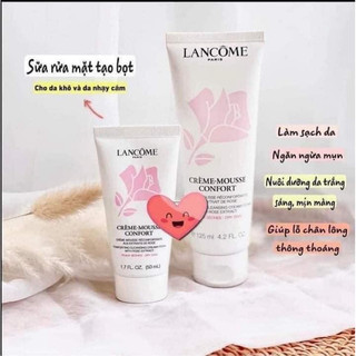 Sữa rửa mặt Lan.come Creme Mousse Confort