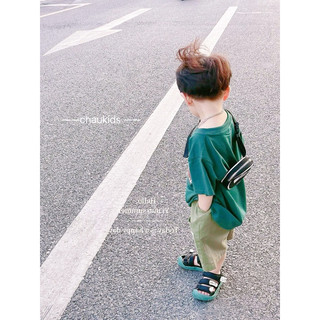 Bộ xanh lá baseball bé trai