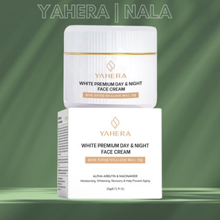 Kem dưỡng trắng da mặt cao cấp ngày và đêm YAHERA White Premium Face Cream Day Night dưỡng ẩm mờ thâm nám da mặt 20g