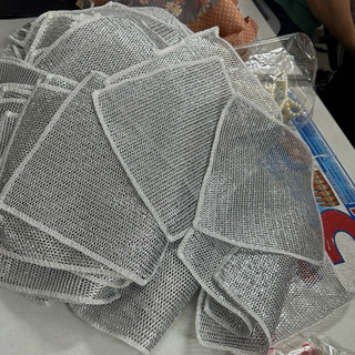 Miếng lưới rửa bát, cọ xoong nồi set 3 cái