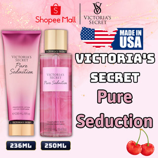 Body Mist Victoria Secret Chính Hãng Pure Seduction, Xịt Thơm Body Toàn Thân Hương Nước Hoa 250ml