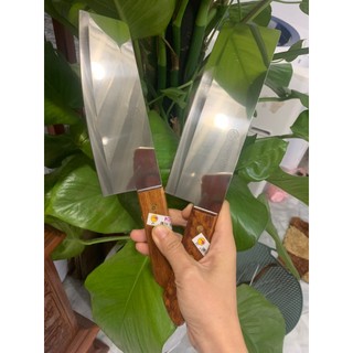 Dao chặt thái lan kiwi 22, dao làm bếp thái bản to, dao thái thịt, bằm, chặt, cán gỗ
