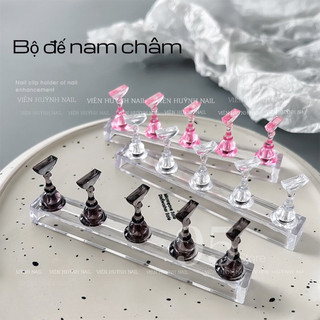 Đế nam châm nail , đế gắn móng giả giúp tập sơn , trang trí, vẽ móng
