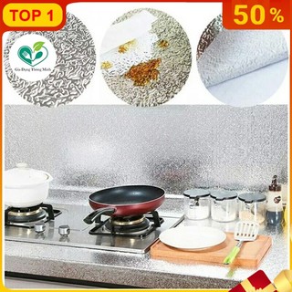 Cuộn giấy bạc SIÊU DÀI 3 MÉT Dán Bếp, Dán Tủ , kích thước khổ 60cm