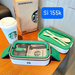 Hộp cơm giữ nhiệt STARBUCKS,hộp cơm giữ nhiệt văn phòng