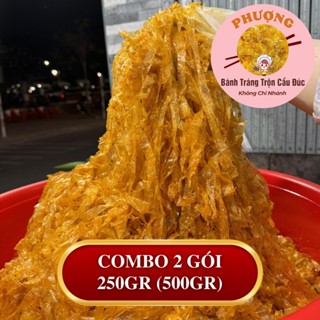 Combo 2 gói 250g - Đặc Sản Long An Bánh Tráng Trộn PHƯỢNG Cầu Đúc Chính Gốc LONG AN