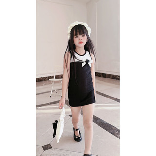 đầm body nơ hoa cho bé