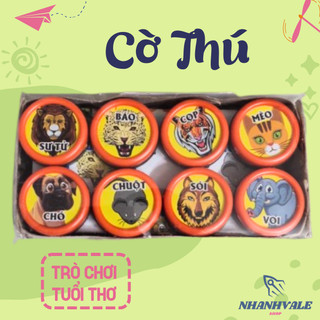 Cờ thú quân cờ nhựa - Trò chơi tuổi thơ