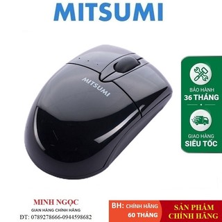 Chuột không dây chính hãng Mitsumi W5608 - Hàng Chính Hãng Bảo Hành 36 Tháng
