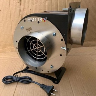 Em118 - bích nối ống thông gió - bích inox nối ống d100 bắt quạt sò 130flj5 120w 220v