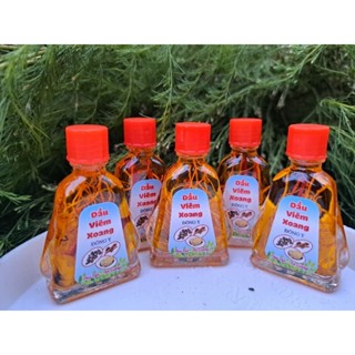 Combo 10 Chai Dầu Viêm Xoang 7ML có rể thuốc như hình