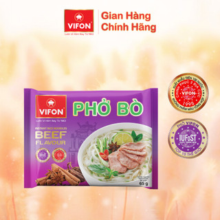 -Thùng 30 gói Phở Bò VIFON 65g / Gói