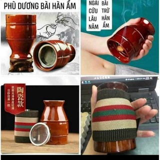Cốc xông ngãi cứu dùng trong đông y trị liệu và spa