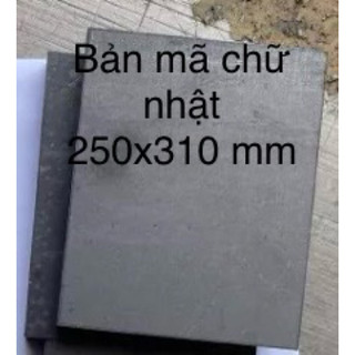 Bản mã chữ nhật 250x310 mm dày 2mm