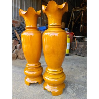 Cặp lục bình gỗ mít ta cao 61 x 20cm
