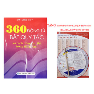 Sách 360 Động Từ Bất Quy Tắc Và Cách Dùng Các Thì Trong Tiếng Anh