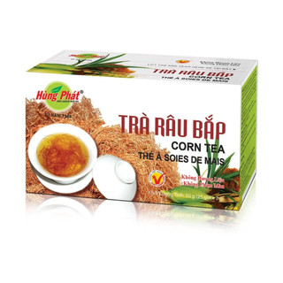 Combo mua 10 tặng 1-combo trà râu bắp- tặng 1 hộp khẩu trang 50 chiếc - thương hiệu hùng phát