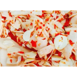 Măng tre ngâm tỏi ớt mắc mật- Hộp 1kg
