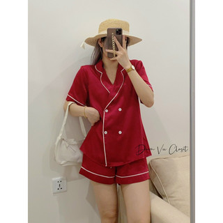 [Hình thật] Pijama lụa cao cấp, đồ ngủ nữ, đồ mặc nhà chất mềm mịn