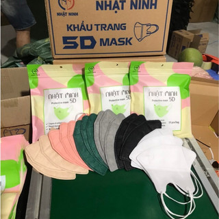 Thùng 200 Chiếc Khẩu Trang 5D MASK NHẬT MINH